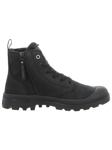 Palladium Schnürstiefelette in schwarz