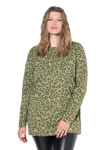 Studio Untold Longsleeve in palmen grün