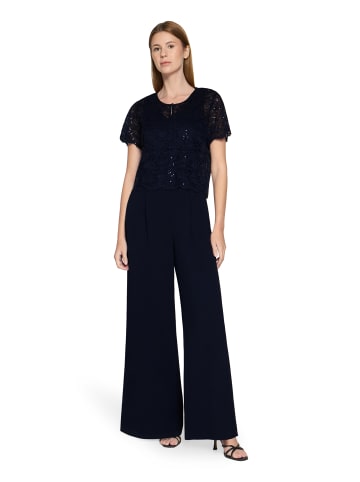 Vera Mont Hosenanzug mit Bundfalten in Night Sky