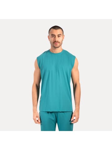 SMILODOX Tank Top Xion in Petrol