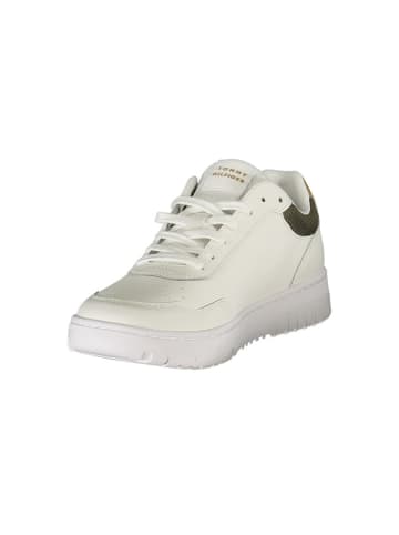 Tommy Hilfiger Weiße Polyester-Sneaker