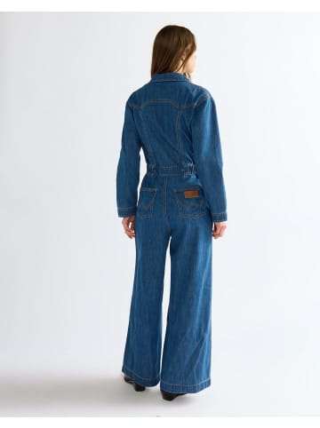 Wrangler Overall Canyon Coverall in Denim Lagoon