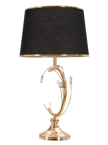 Mauro Ferretti Tischlampe aus goldenem Metall, Ø 36 x 65 cm
