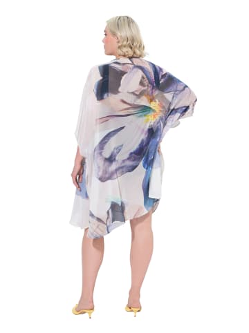 Ulla Popken Kleid in schneeweiß