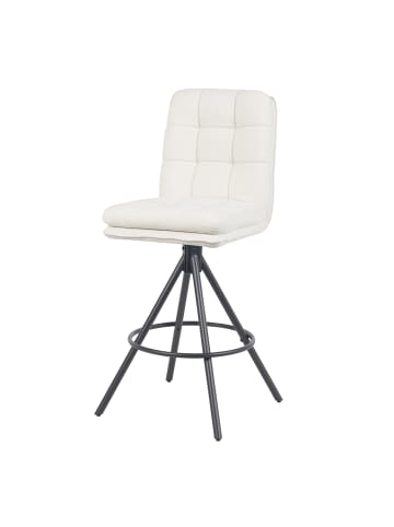 DUBI Möbel 2er-Set: Barhocker Tayo in Creme - (B)46 x (H)106 x  (T)57 cm