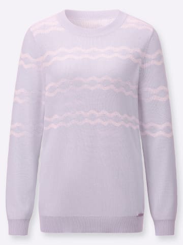 WITT WEIDEN Pullover in flieder-meliert