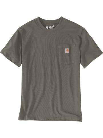 CARHARTT  T-Shirt "WW Pocket 103296" in Grün