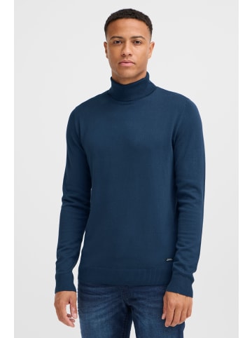 BLEND Rollkragenpullover BHMWEDAT in Blau