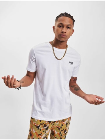 Alpha Industries Alpha Industries T-Shirts in white/black camo