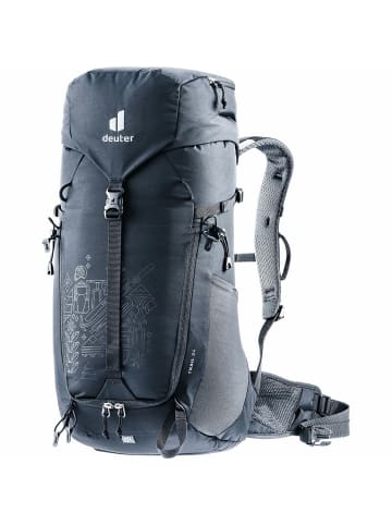 Deuter Wanderrucksack Trail 24 in Schwarz