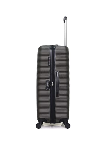 BlueStar Großer Hartschalenkoffer LONDON in Anthrazit (95L)