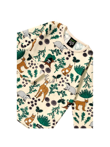 Villervalla Langarmshirt Winter Forest in beige