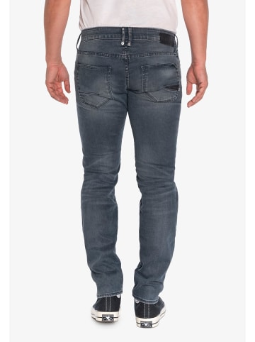 Le Temps des Cerises Jeanshose in BLUE / GREY