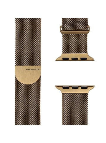 WRISTR Armband Milanese in Gelbgold