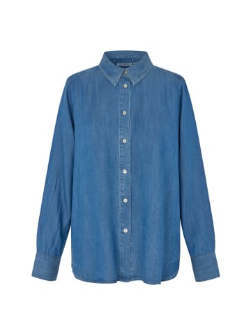 MASAI  langärmeliges Businesshemd MaIshana in Washed Denim