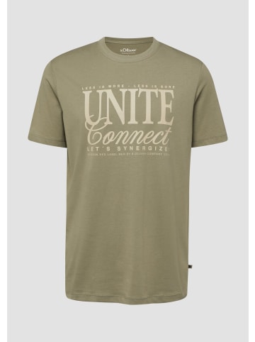 s.Oliver T-Shirt in 78D1_olivgrün