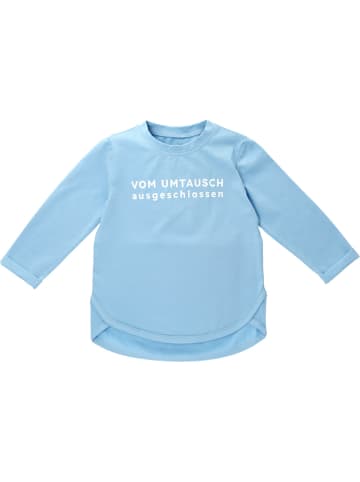 MaBu Kids Langarmshirt Vom Umtausch ausgeschlossen in blau