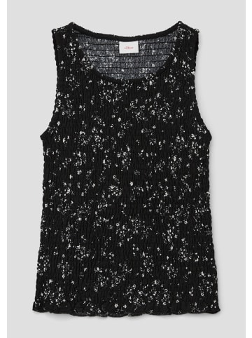 s.Oliver T-Shirt in 99A5_schwarz