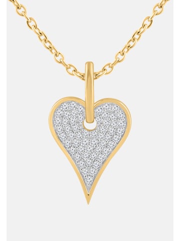 Diamant Exquis Halskette aus 585 Gelbgold mit Diamant