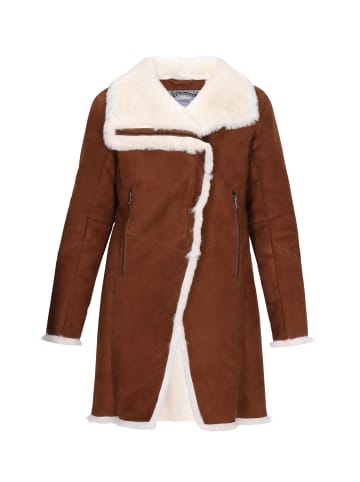 DreiMaster Damen Mantel in Braun