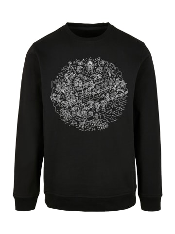 F4NT4STIC Sweatshirt Star Wars Christmas Death Star Todesstern in schwarz
