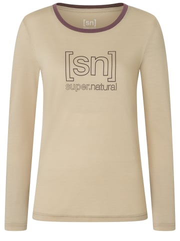 super.natural Merino Longsleeve in beige