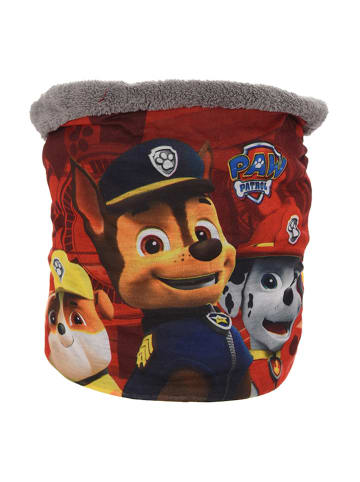 Paw Patrol Schal mit Namensschild in Rot