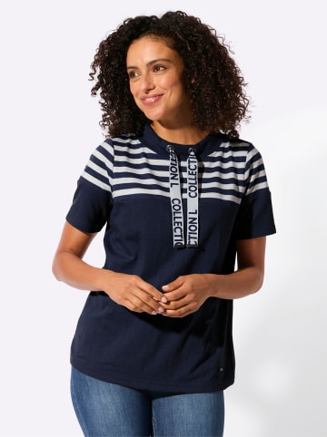 WITT WEIDEN Sweatshirt in marine-ecru