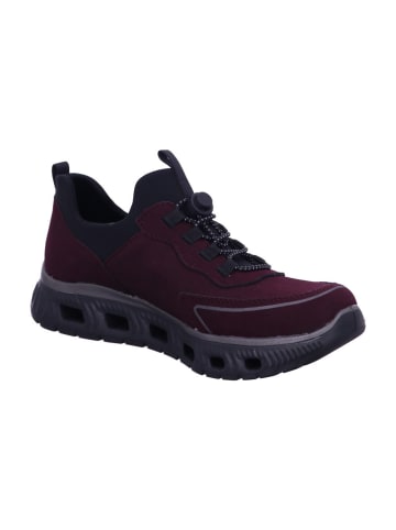 rieker Sportlicher Slipper in violett