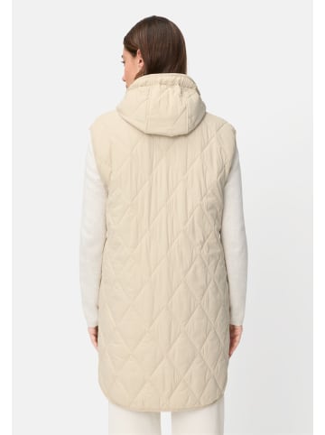 Camel Active Lange Weste mit Kapuze in Eiche