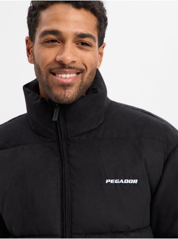 PEGADOR Jacke Sidan in schwarz