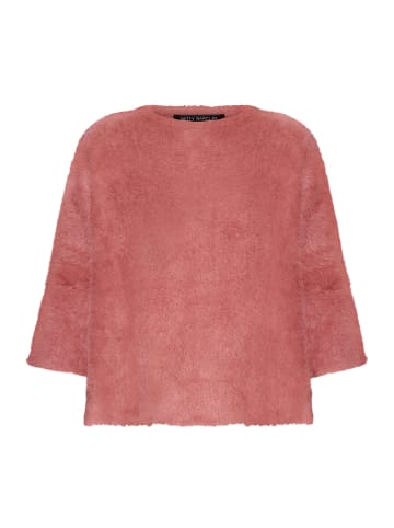 Betty Barclay Basic-Pullover mit U-Boot-Ausschnitt in Dusty Red