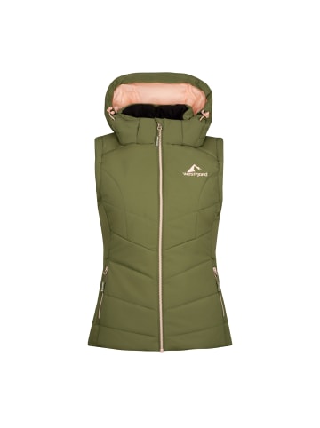 Westfjord Funktionsweste Krafla in olive
