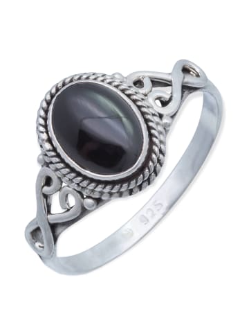 mantraroma 925er Silber - Ringe mit Onyx