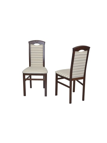 möbel-direkt 4-Fuß-Stuhl (2Stück) Laurenz in creme