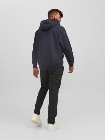 JACK & JONES PLUS Kapuzenpullover in Dark Navy 1