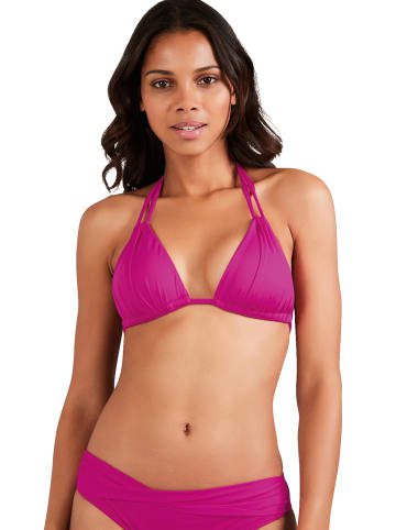 S. Oliver Triangel-Bikini-Top in pink