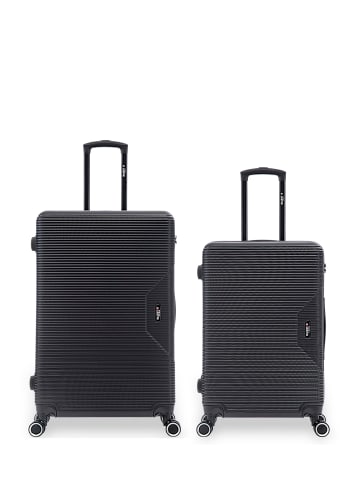 BlueStar 2 tlg. Kofferset WAGRAM in Schwarz (101L/71L)