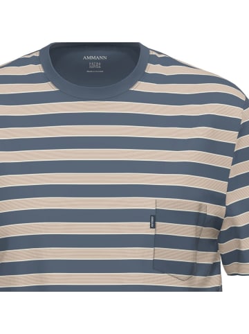 Ammann Single-Jersey Bio Shorty in blau