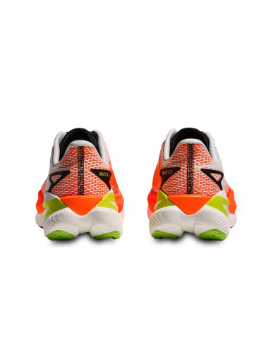 HOKA Laufschuh MACH X 3 in white / neon tangerine