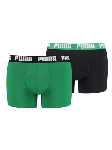 Puma Boxershorts PUMA BASIC BOXER 2P in 035 - Amazon Green