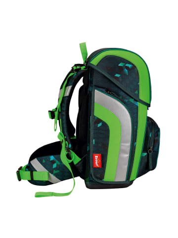 Scout Genius Schulranzen-Set 4-teilig Cubes