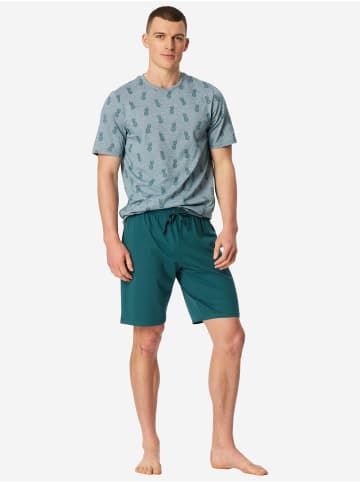 Schiesser Pyjama 955 in grün