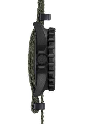 KHS Herrenuhr Quarz Shooter MKII mit Natoband Olivgrün