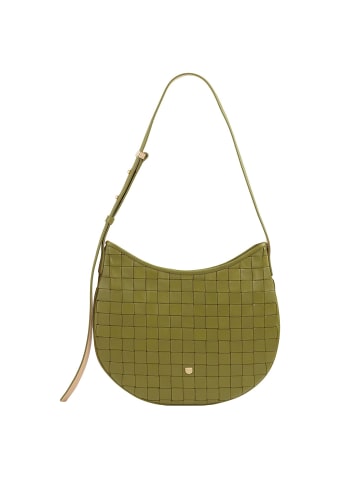 DuDu Hispani Schultertasche Leder 32 cm in olive