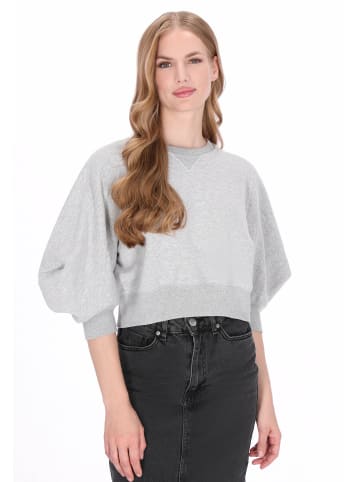 DreiMaster Women Sweatshirt in grey melange