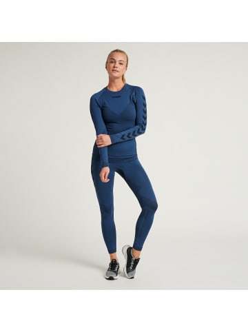 Hummel Leggings Hummel First Damen in DARK DENIM