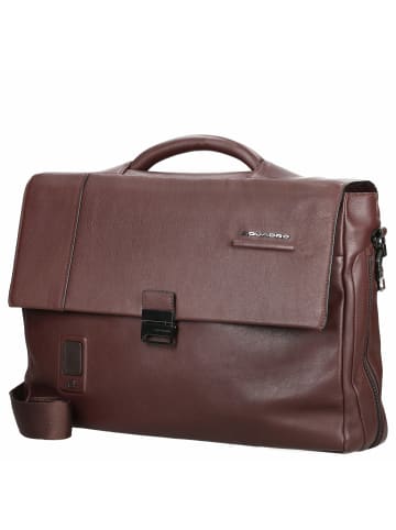 Piquadro Akron - Aktentasche 15.6" 42 cm in dark brown