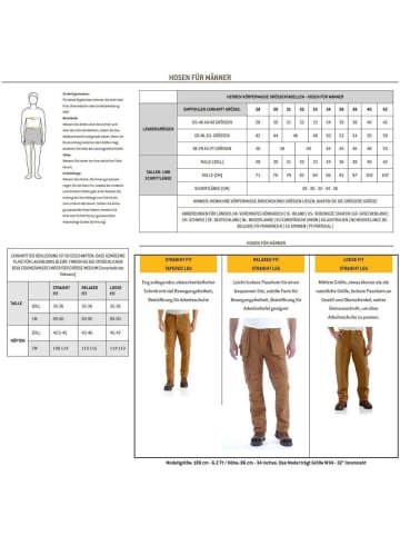 CARHARTT  Arbeitshose "Str. Rigby Dungaree 106948" in Grau