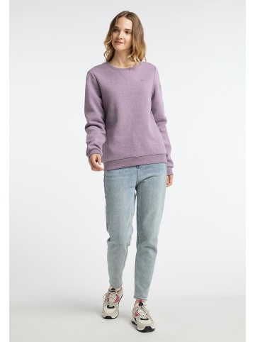 Schmuddelwedda Sweatpullover in Rauchlila Melange